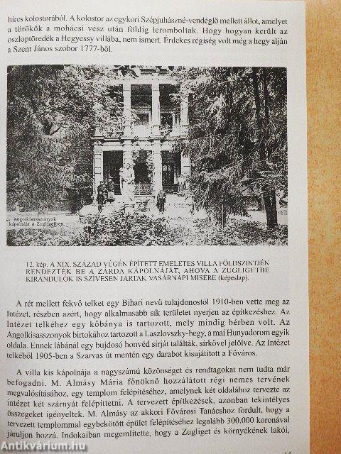 Az angolkisasszonyok zugligeti intézete