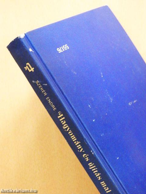 Hagyomány és újítás mai költői nyelvünkben