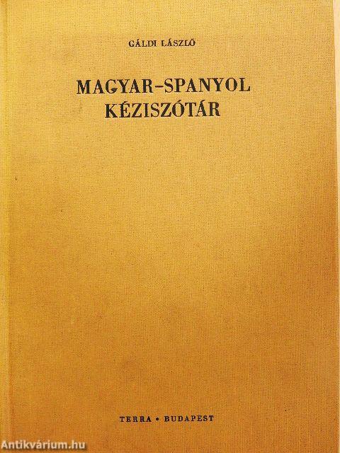 Magyar-spanyol kéziszótár