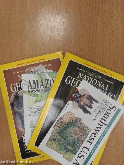 National Geographic July-December 1992 (fél évfolyam)