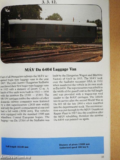 Oldtimer Railway Vehicles in Hungary