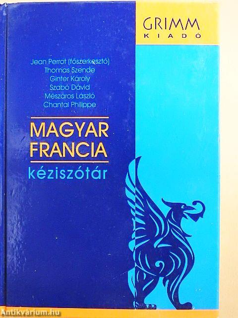 Magyar-francia kéziszótár