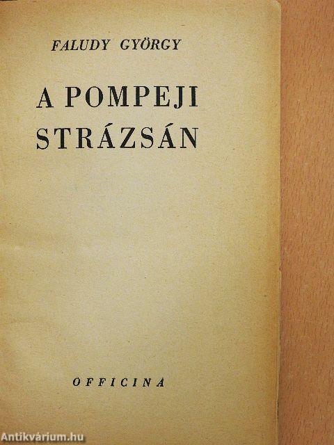A pompeji strázsán