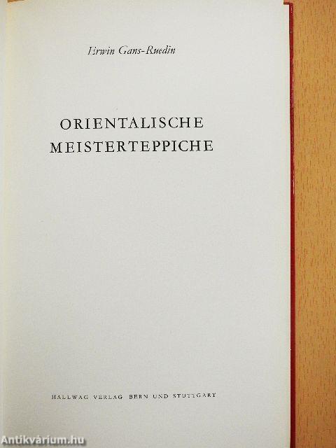 Orientalische Meisterteppiche