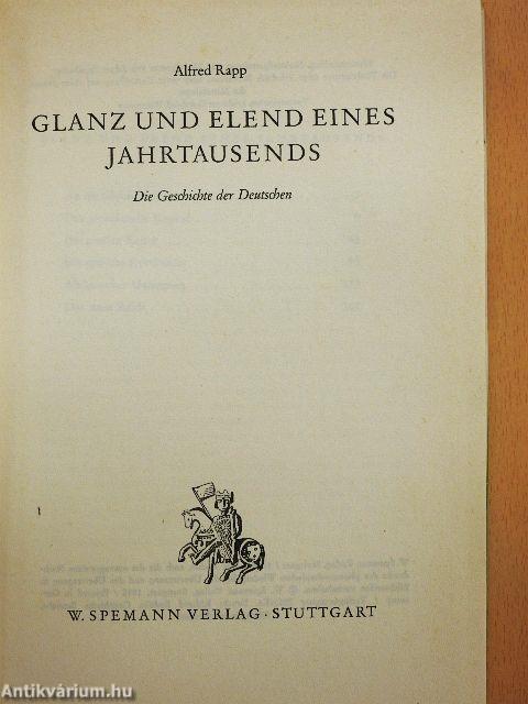 Glanz und elend eines Jahrtausends