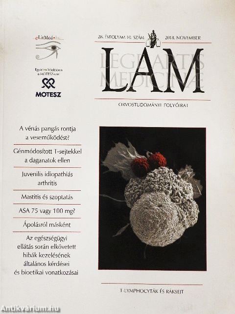 Lege Artis Medicinae 2018. november