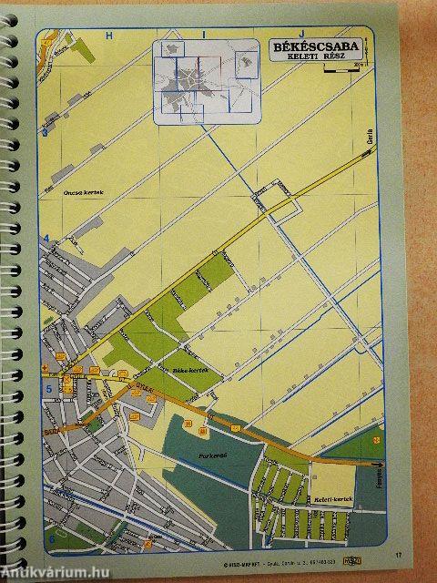 Békés megye településeinek atlasza