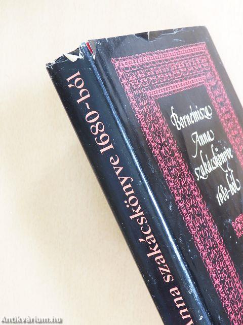 Bornemisza Anna szakácskönyve 1680-ból