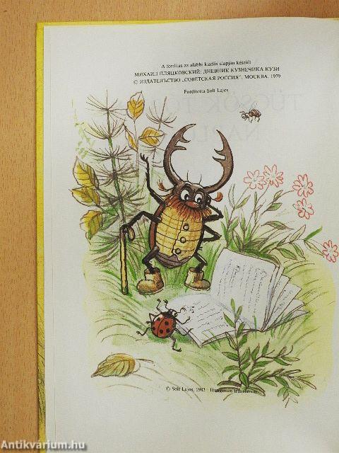 Tücsök Tóbiás naplója