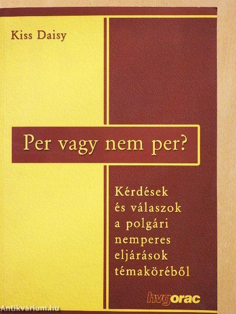 Per vagy nem per?