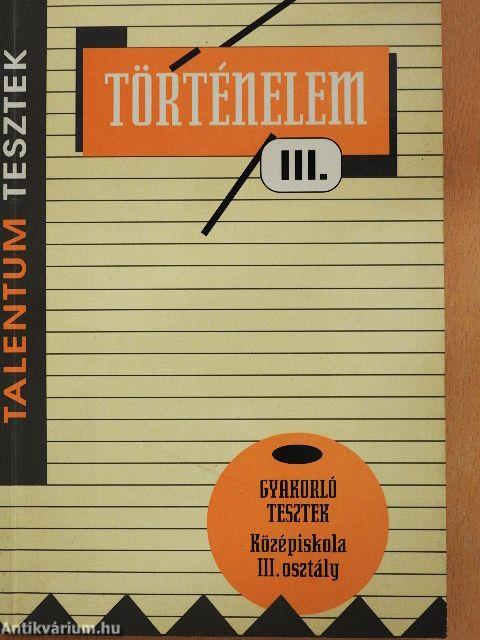 Történelem III.
