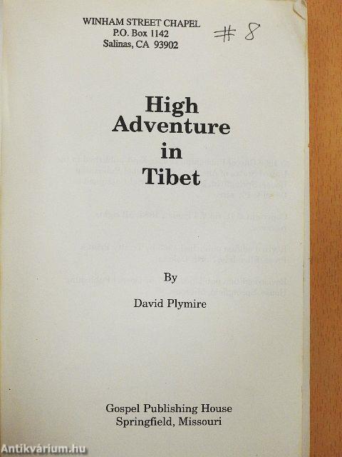 High Adventure in Tibet