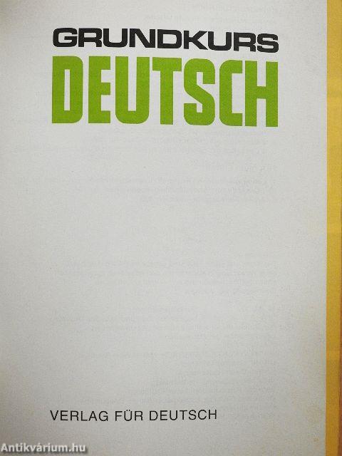 Grundkurs Deutsch - Lehrbuch
