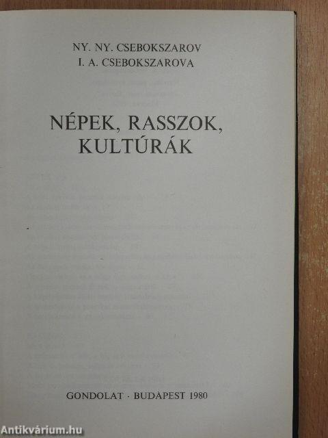 Népek, rasszok, kultúrák