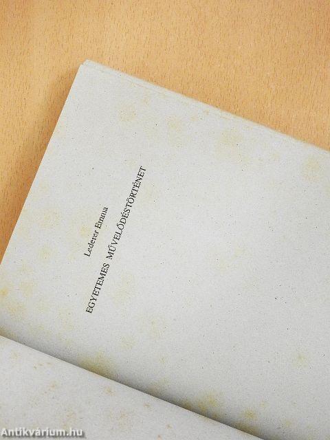 Egyetemes művelődéstörténet