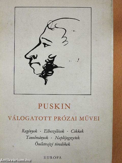 Puskin válogatott prózai művei