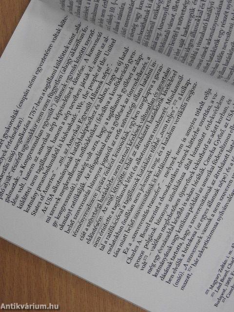 A tökéletesebb unió: az Amerikai Egyesült Államok Alkotmánya