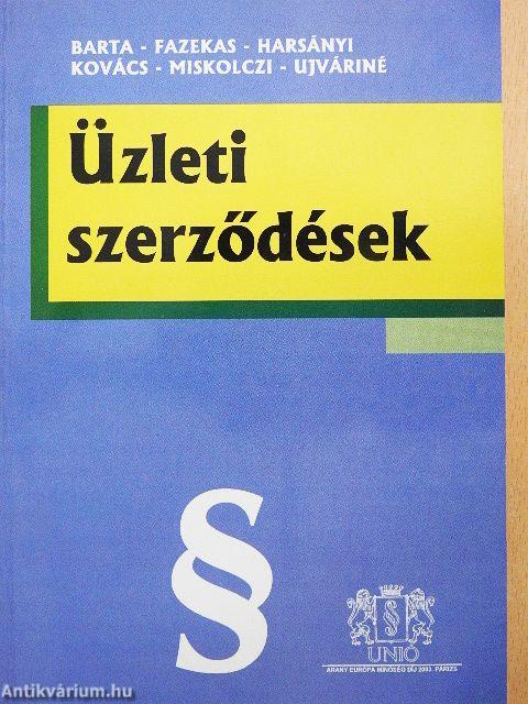 Üzleti szerződések