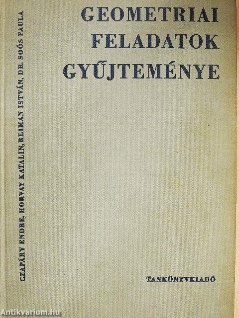 Geometriai feladatok gyűjteménye
