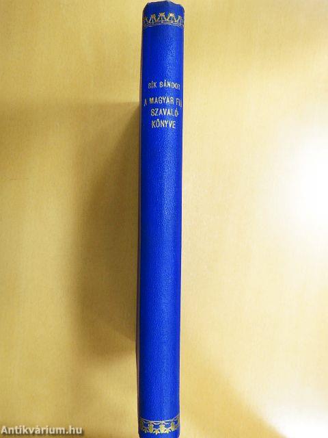 A magyar fiú szavalókönyve