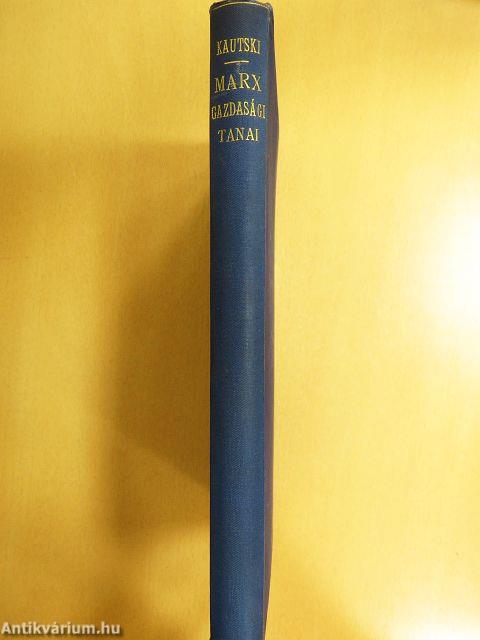 Marx gazdasági tanai