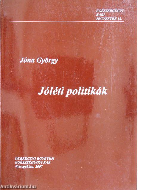 Jóléti politikák