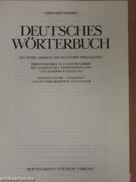 Deutsches Wörterbuch