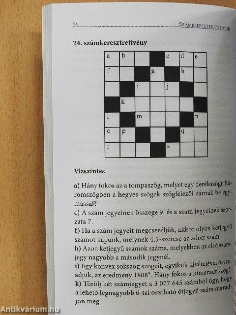 Számkeresztrejtvények