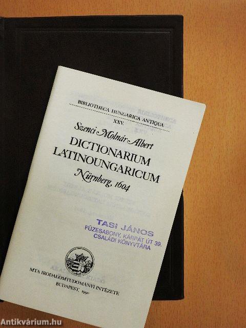 Dictionarium Latinoungaricum