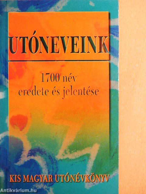 Utóneveink