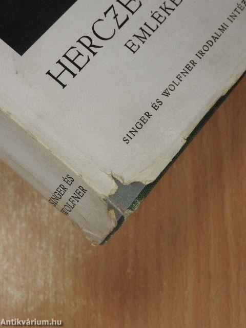 Herczeg Ferenc emlékezései I.