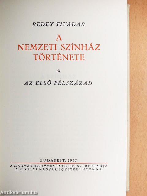 A Nemzeti Színház története 