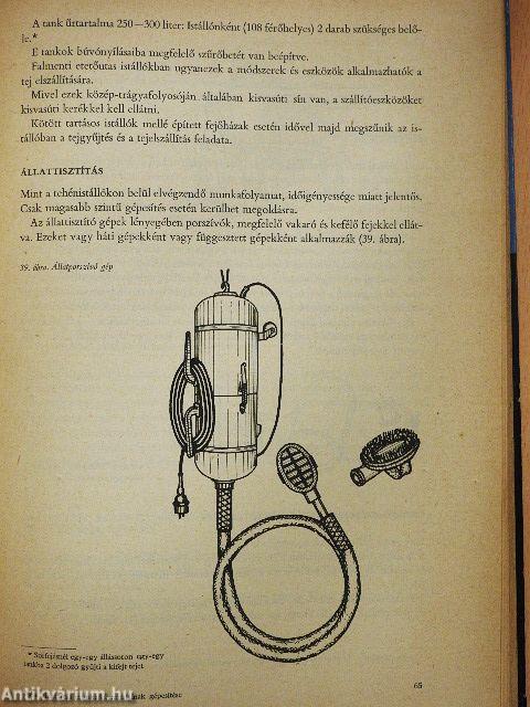 Az állattartás munkafolyamatainak gépesítése
