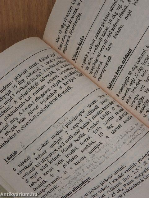 Vilma néni süteményeskönyve