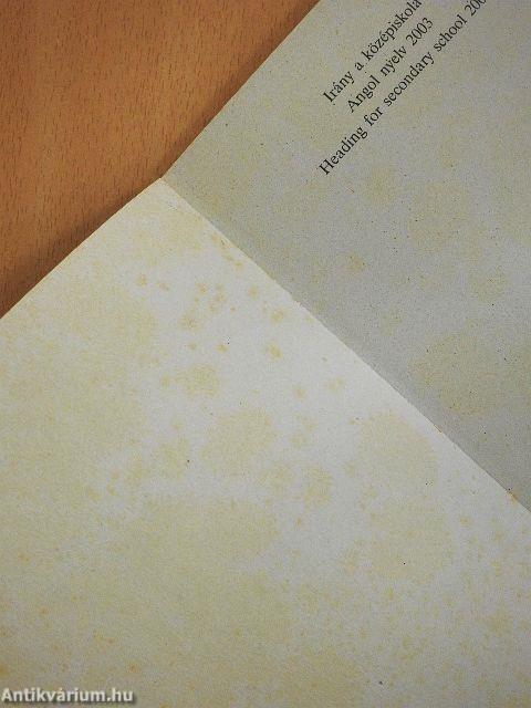 Irány a középiskola - Angol nyelv 2003