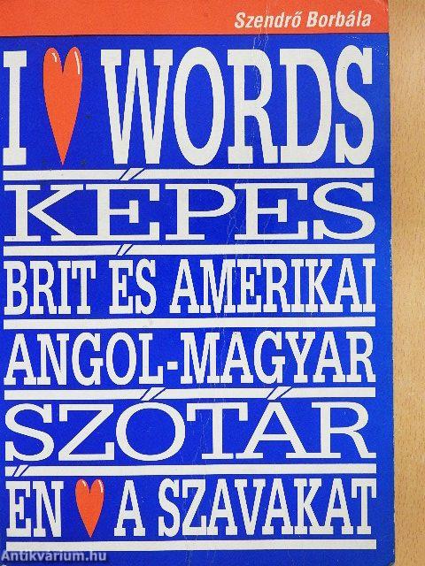 Képes brit és amerikai angol-magyar szótár
