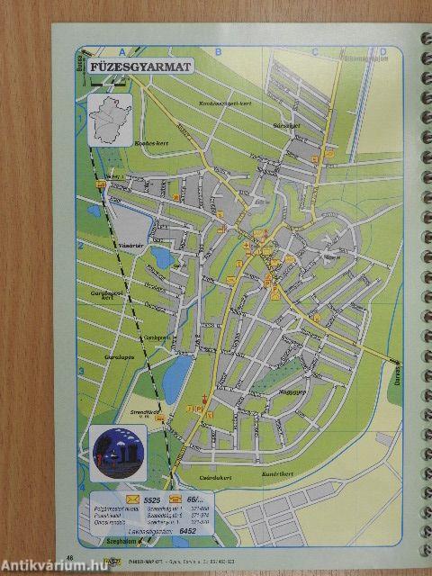 Békés megye településeinek atlasza