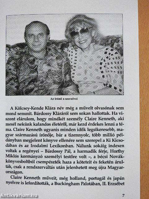 A Claire Kenneth-sztori/Karády Katalin utolsó évei