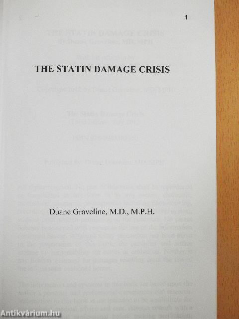 The Statin Damage Crisis