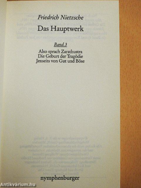 Das Hauptwerk 3.