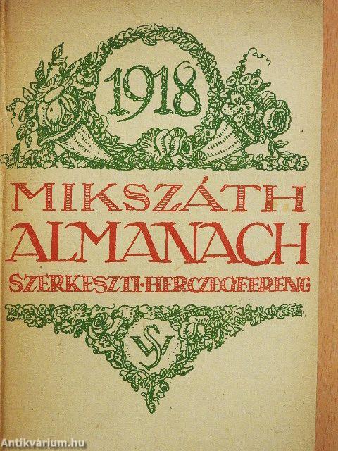 Mikszáth Almanach az 1918-ik évre