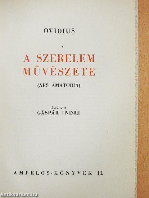 A szerelem művészete