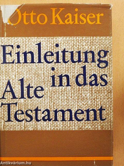 Einleitung in das Alte Testament
