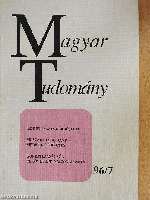 Magyar Tudomány 1996. július