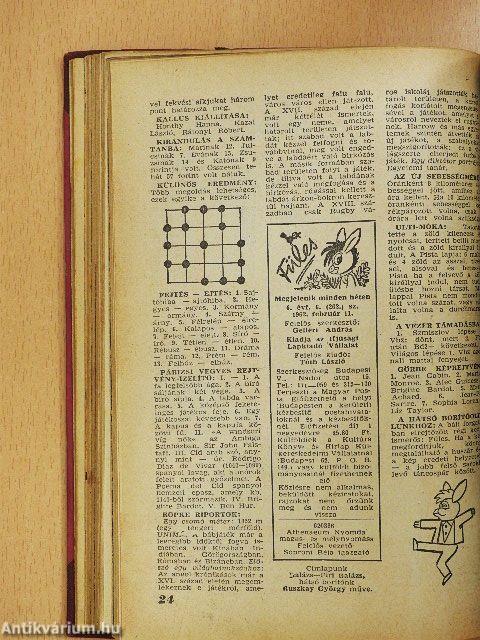 Füles 1962. január-december I-II.