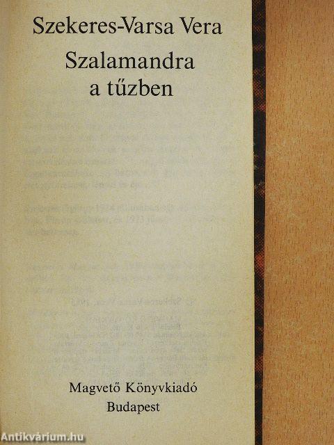 Szalamandra a tűzben