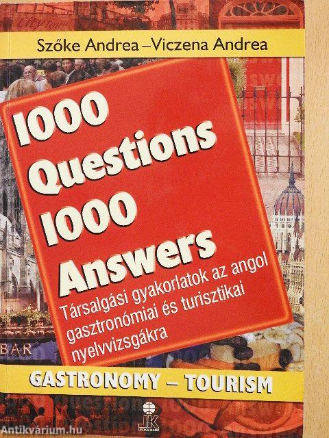 1000 Questions 1000 Answers - Gastronomy/Tourism