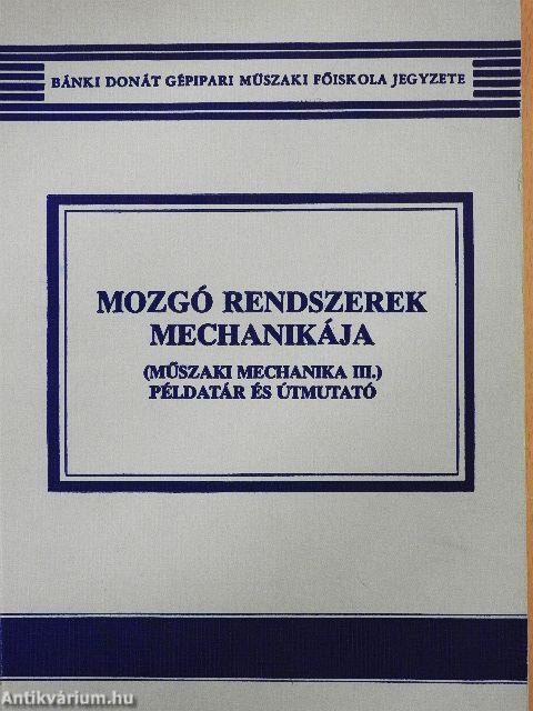 Mozgó rendszerek mechanikája