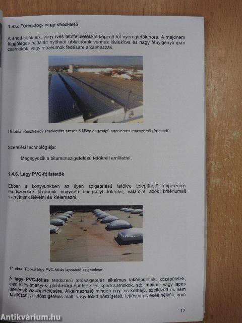 Napelemes rendszerek lapostetőn történő telepítése