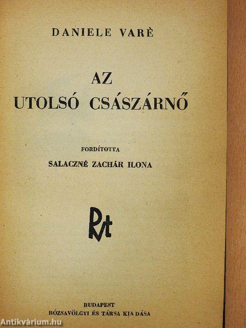 Az utolsó császárnő